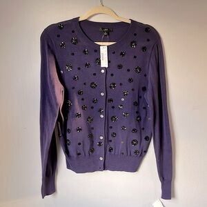 J.Crew Jeweled Cardigan